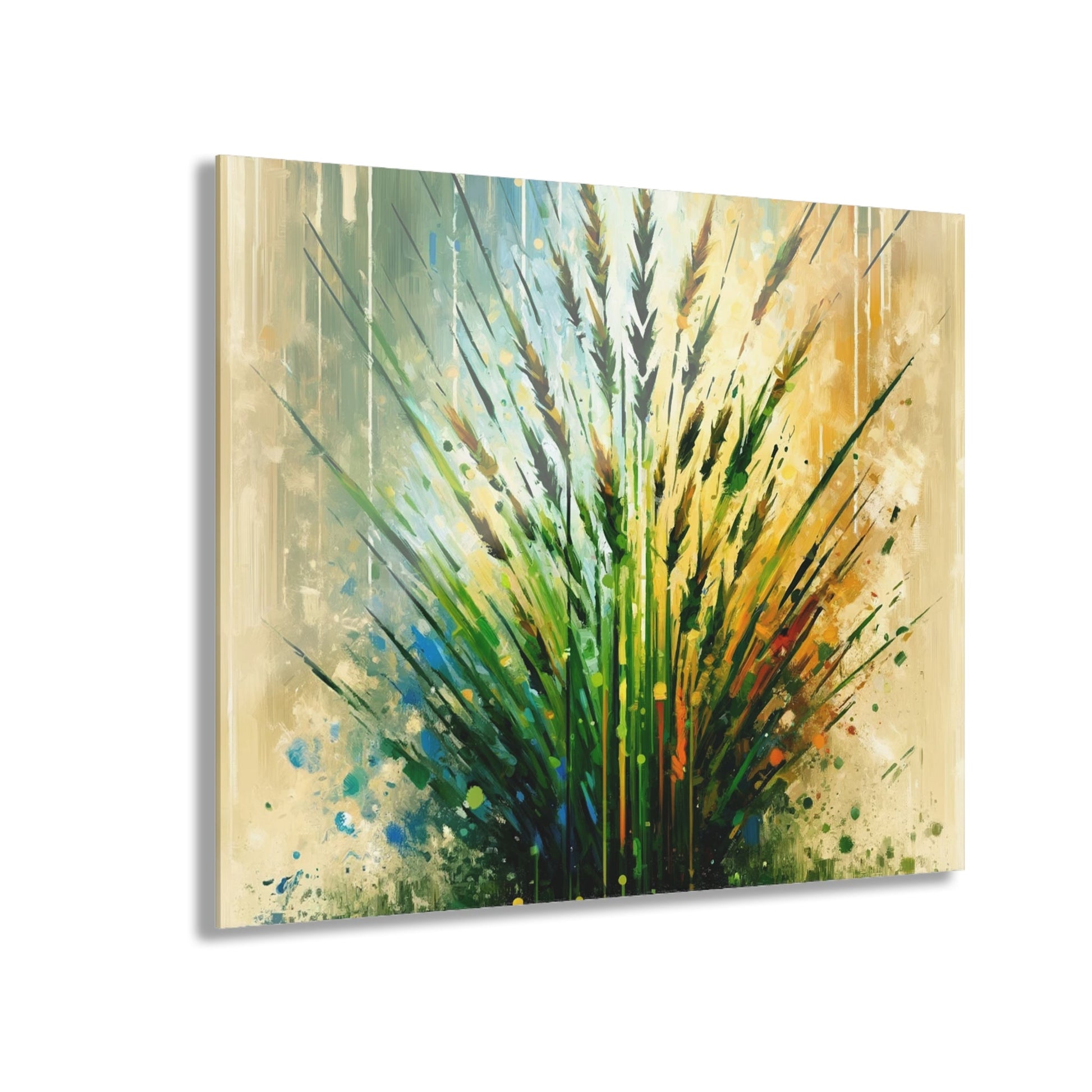 Grass Testament Change Acrylic Prints (French Cleat Hanging) - ATUH.ART