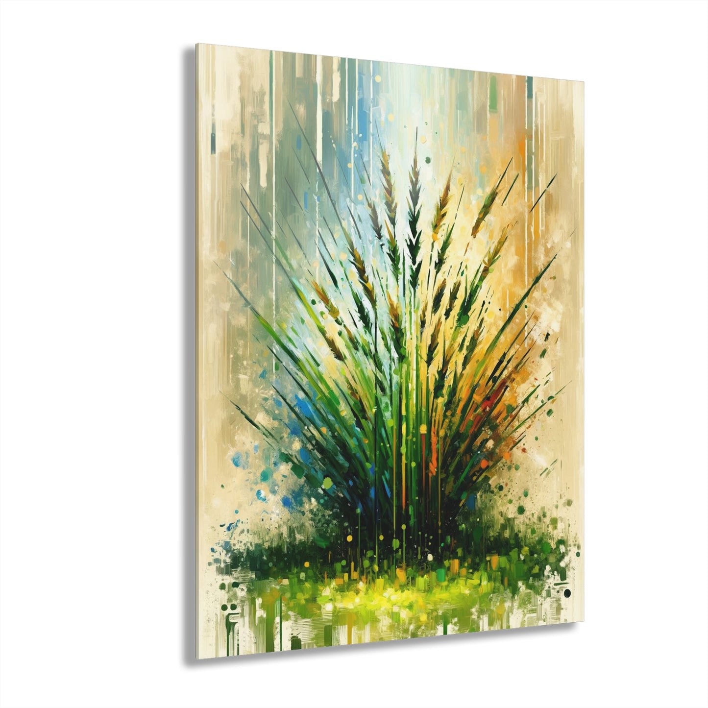 Grass Testament Change Acrylic Prints (French Cleat Hanging) - ATUH.ART