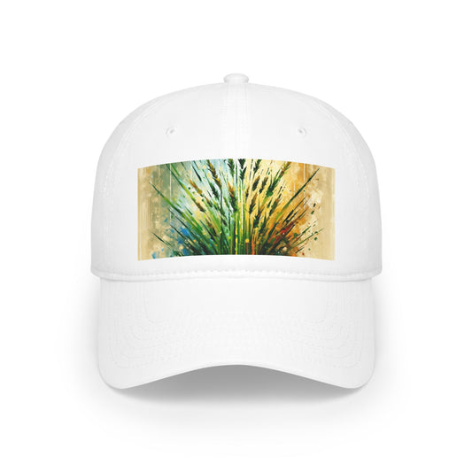 Grass Testament Change Low Profile Baseball Cap - ATUH.ART