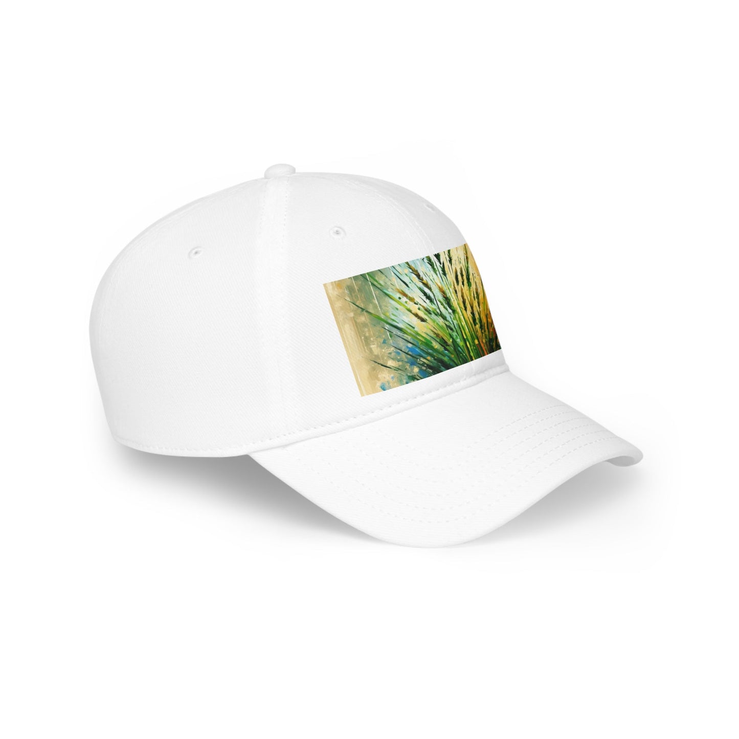 Grass Testament Change Low Profile Baseball Cap - ATUH.ART