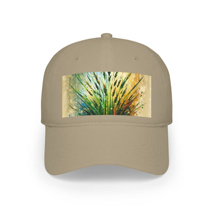 Grass Testament Change Low Profile Baseball Cap - ATUH.ART