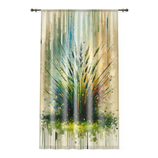 Grass Testament Change Window Curtain - ATUH.ART