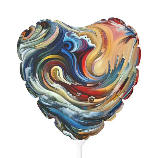 Gratitude Melodic Transformation Balloon (Round and Heart-shaped), 11" - ATUH.ART