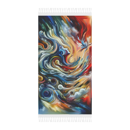 Gratitude Melodic Transformation Boho Beach Cloth - ATUH.ART