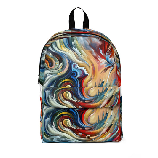 Gratitude Melodic Transformation Unisex Classic Backpack - ATUH.ART