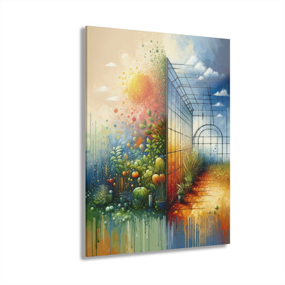 Greenhouse Digital Genesis Acrylic Prints (French Cleat Hanging) - ATUH.ART