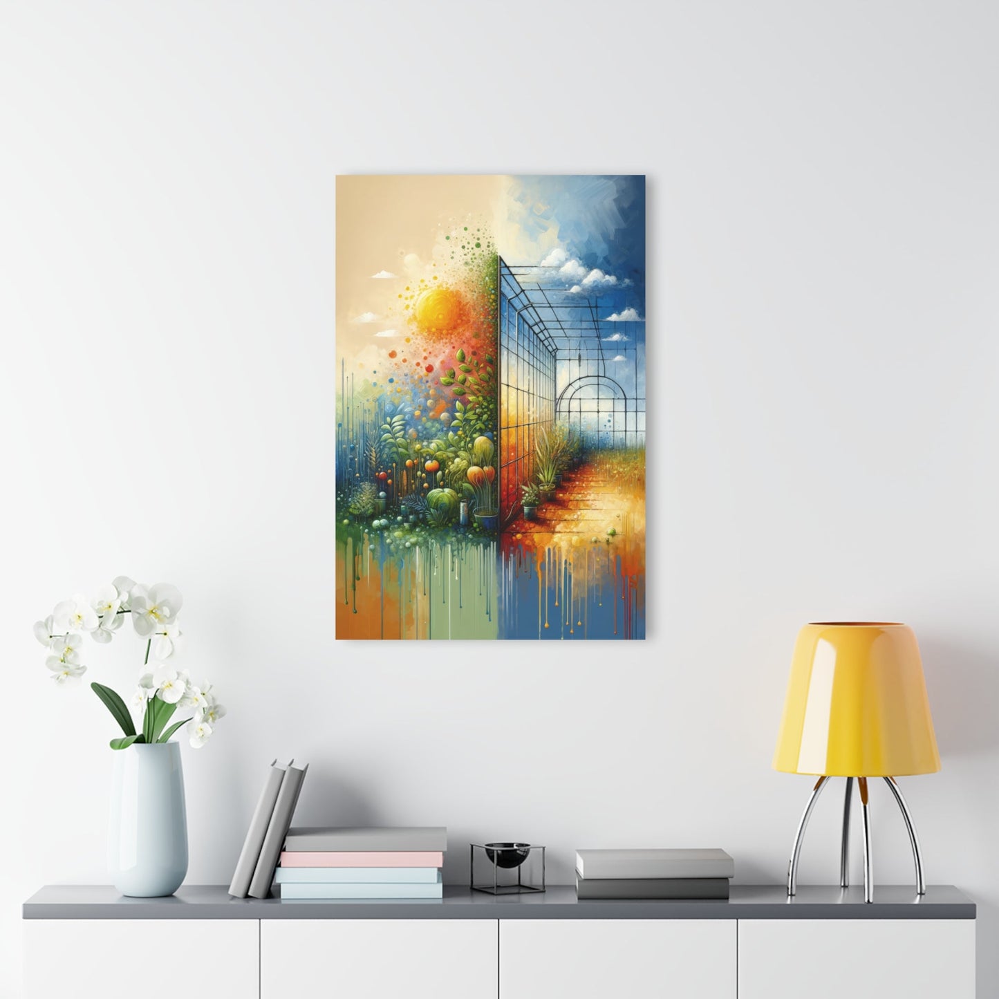 Greenhouse Digital Genesis Acrylic Prints (French Cleat Hanging) - ATUH.ART