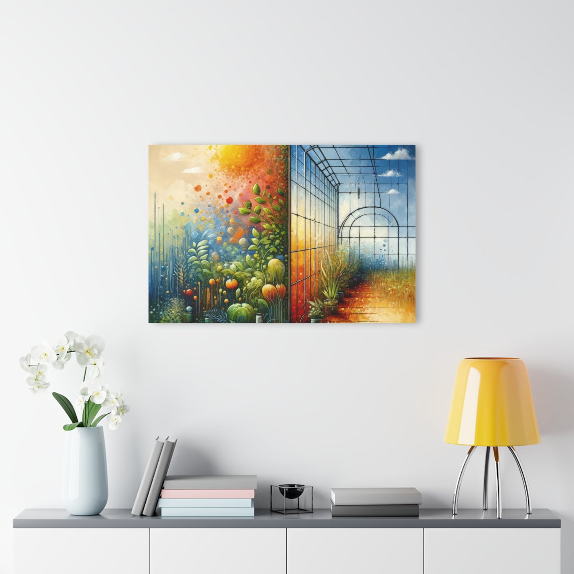 Greenhouse Digital Genesis Acrylic Prints (French Cleat Hanging) - ATUH.ART