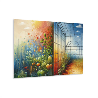 Greenhouse Digital Genesis Acrylic Prints (French Cleat Hanging) - ATUH.ART