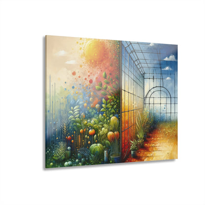 Greenhouse Digital Genesis Acrylic Prints (French Cleat Hanging) - ATUH.ART