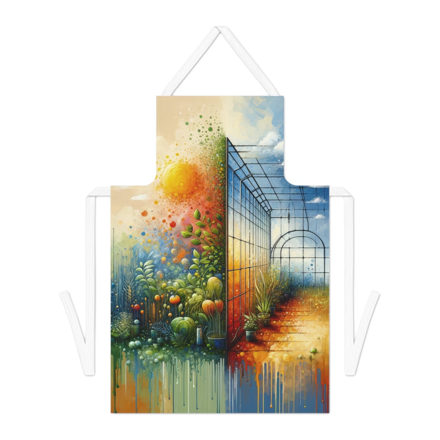 Greenhouse Digital Genesis Adult Apron (AOP) - ATUH.ART