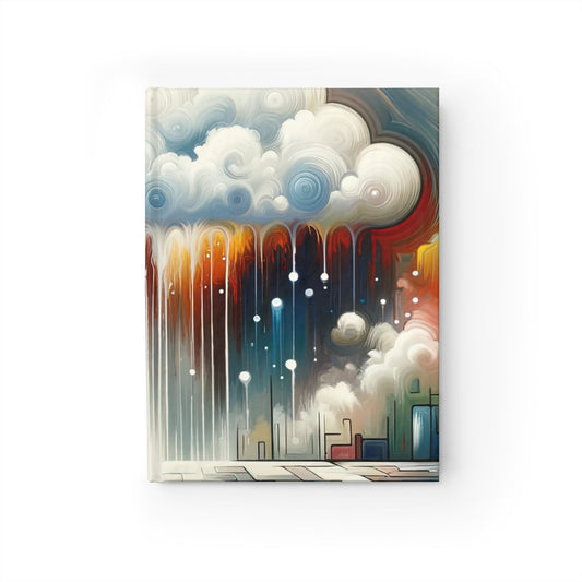 Grounding Silver Clouds Journal - Blank - ATUH.ART