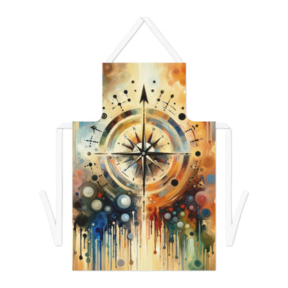 Guidance Abstract Compass Adult Apron (AOP) - ATUH.ART
