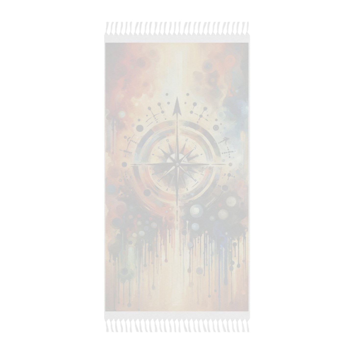 Guidance Abstract Compass Boho Beach Cloth - ATUH.ART