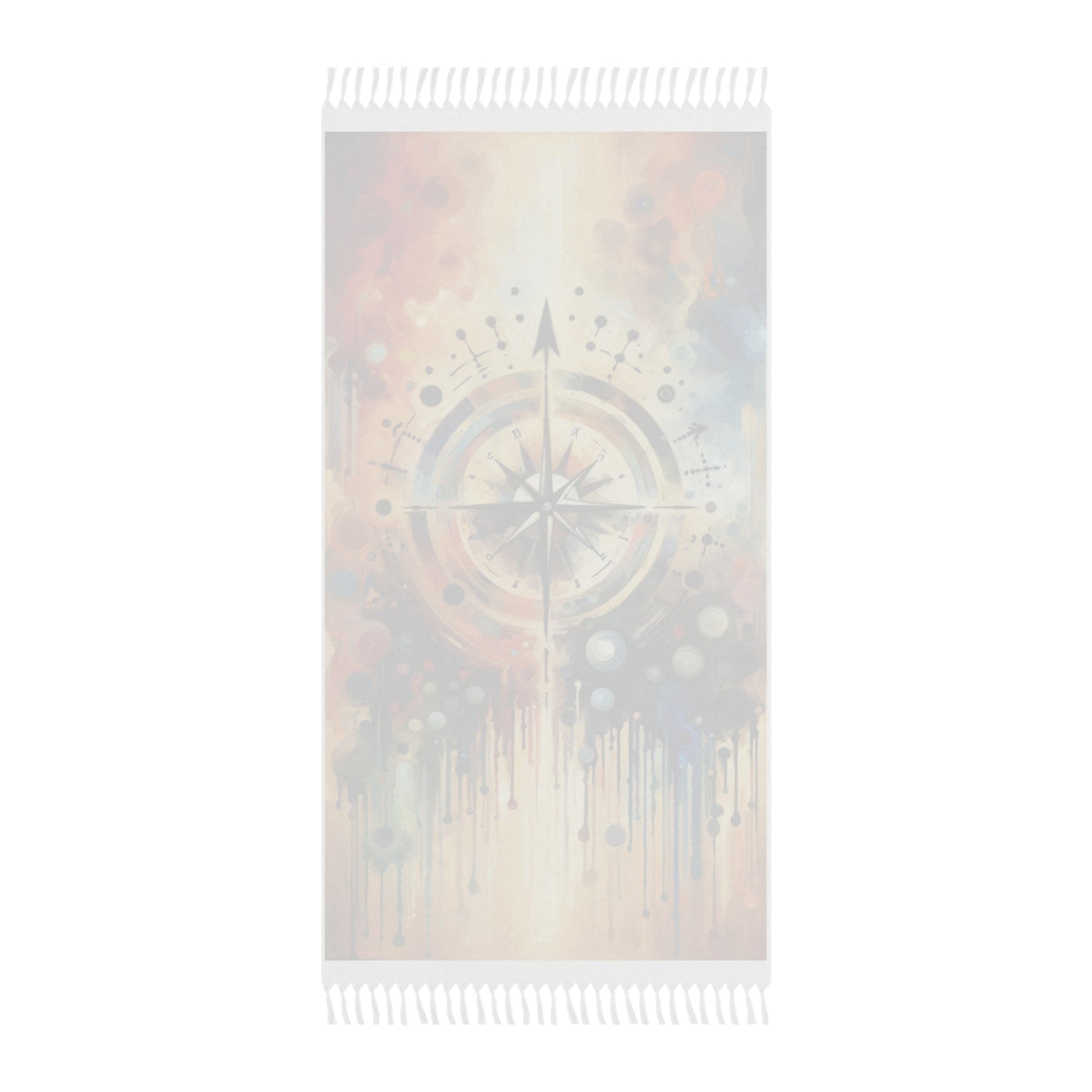 Guidance Abstract Compass Boho Beach Cloth - ATUH.ART