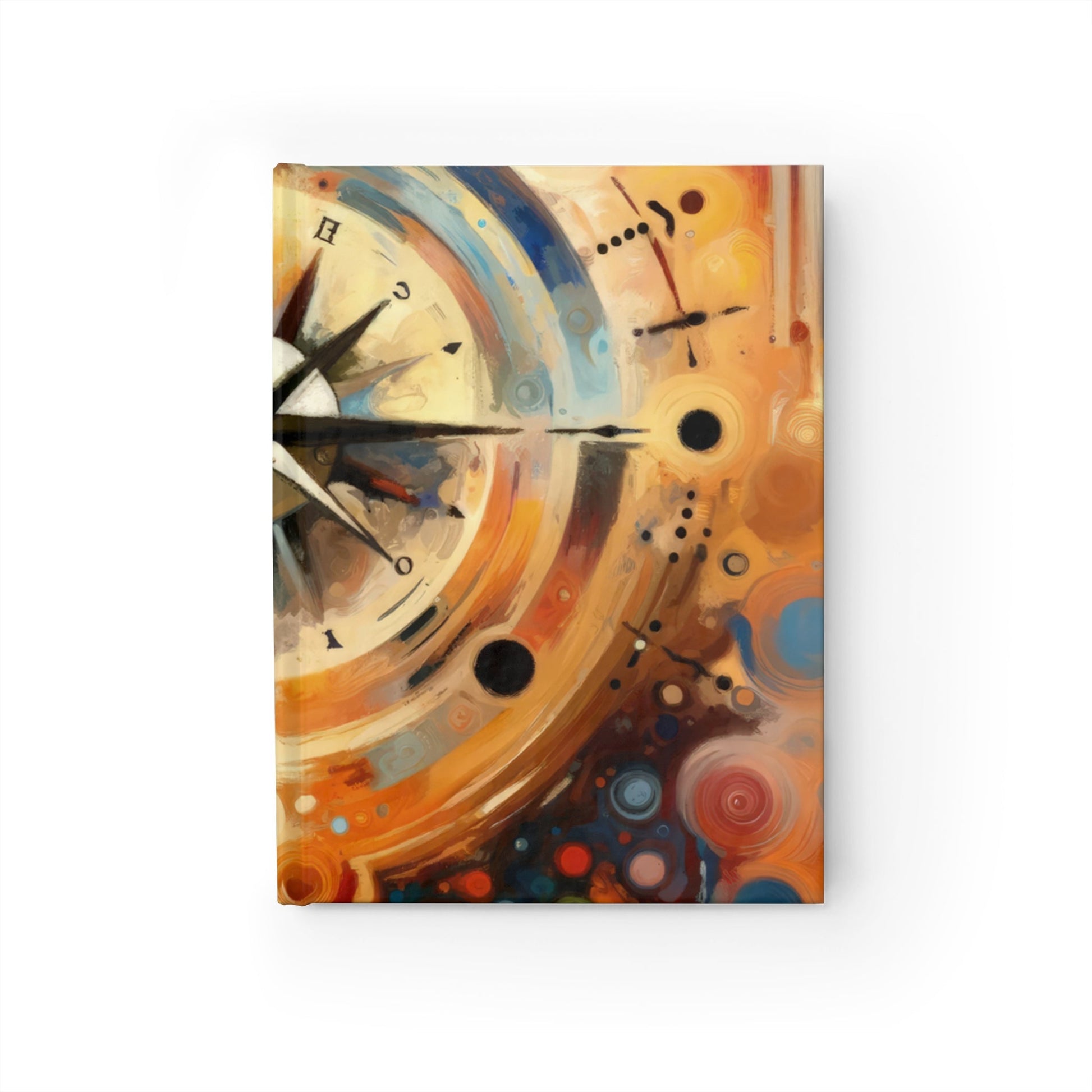 Guidance Abstract Compass Journal - Blank - ATUH.ART