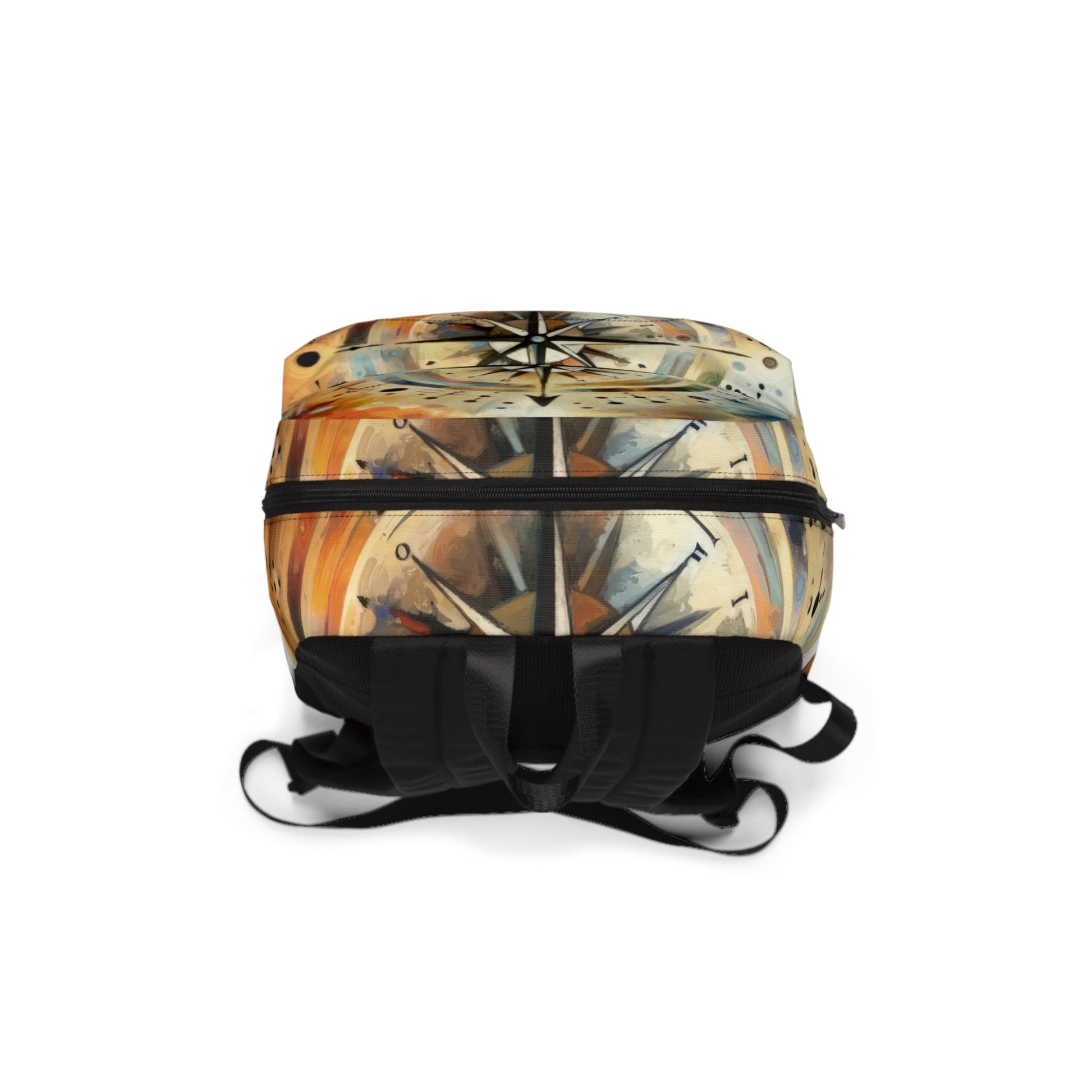 Guidance Abstract Compass Unisex Classic Backpack - ATUH.ART