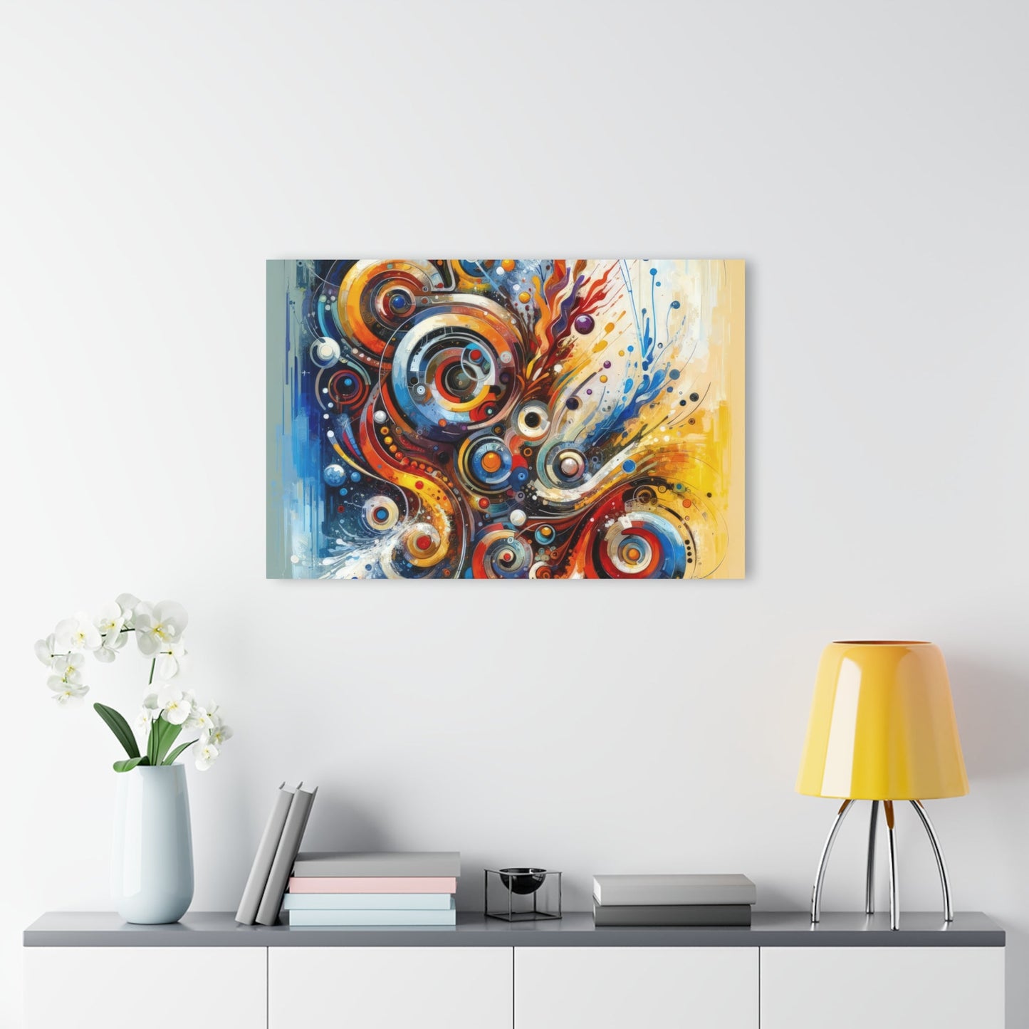 Harmonic Abstract Synergy Acrylic Prints (French Cleat Hanging) - ATUH.ART