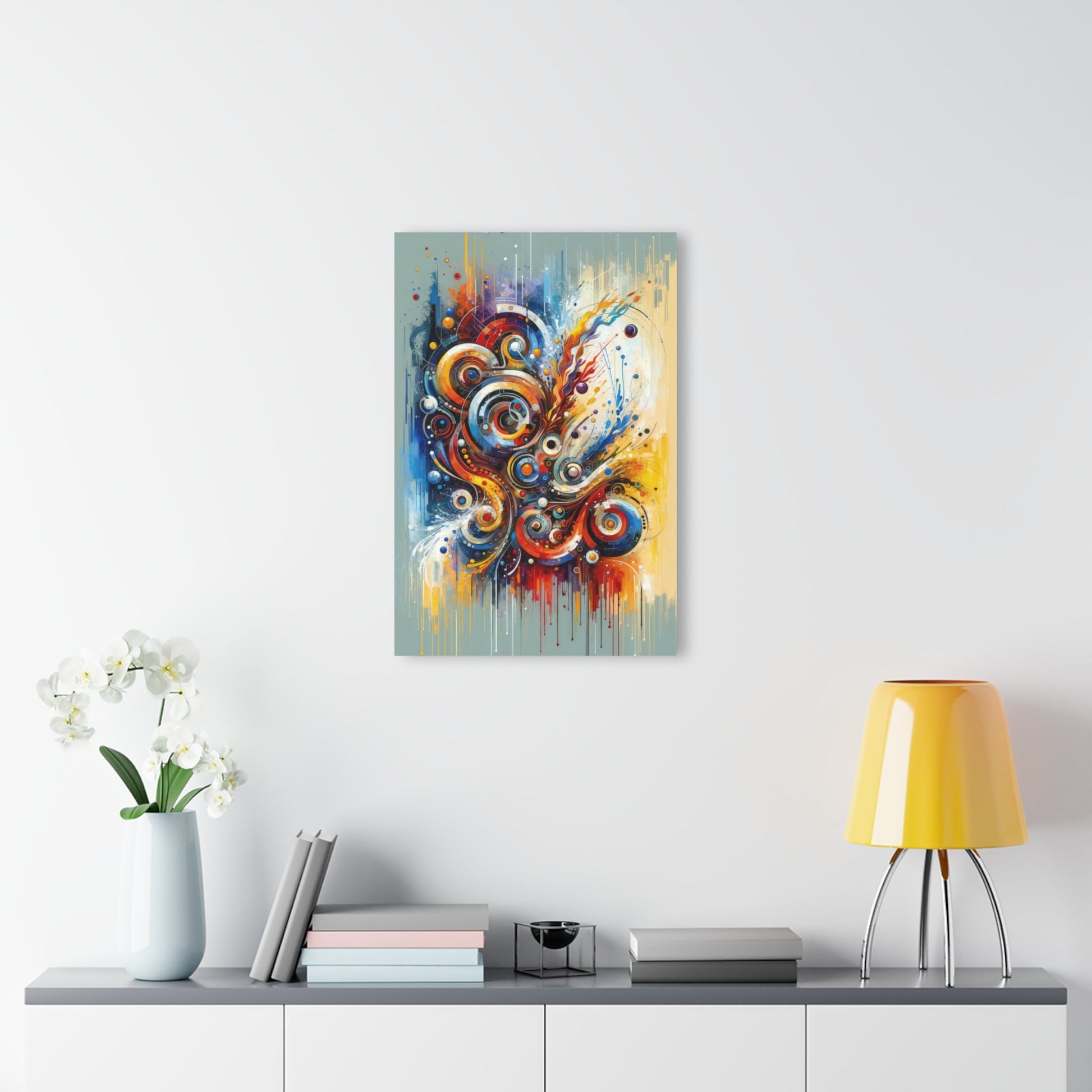 Harmonic Abstract Synergy Acrylic Prints (French Cleat Hanging) - ATUH.ART