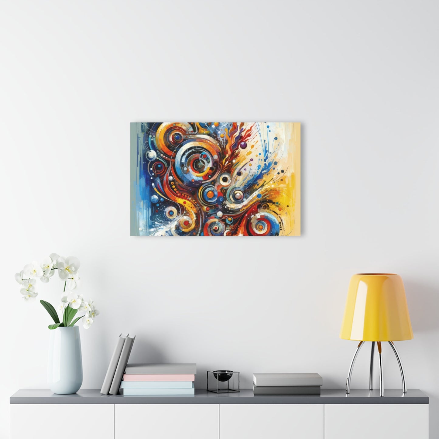 Harmonic Abstract Synergy Acrylic Prints (French Cleat Hanging) - ATUH.ART