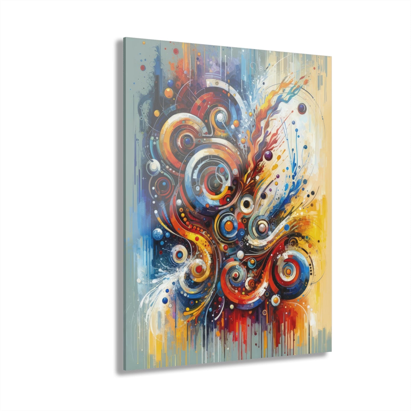 Harmonic Abstract Synergy Acrylic Prints (French Cleat Hanging) - ATUH.ART