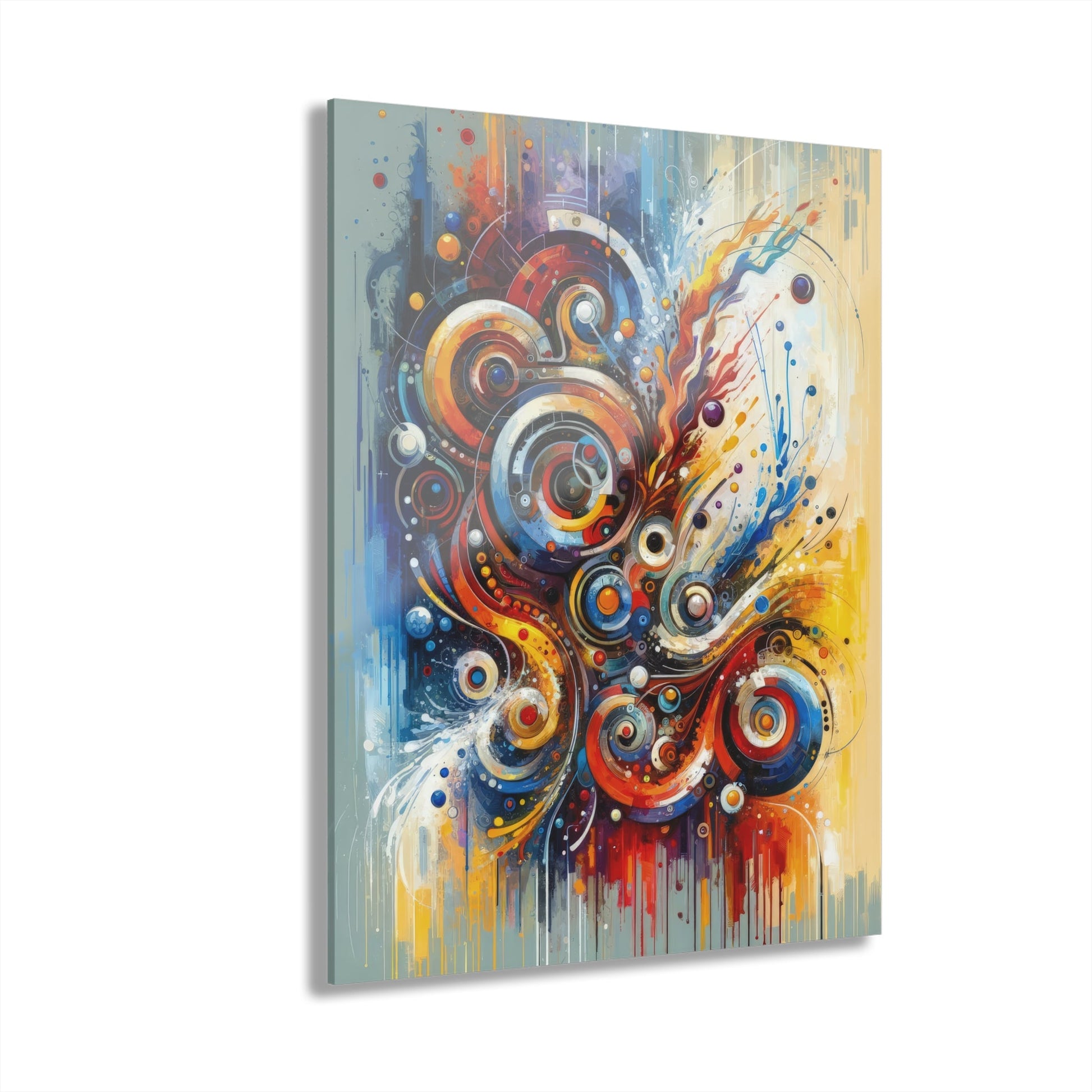 Harmonic Abstract Synergy Acrylic Prints (French Cleat Hanging) - ATUH.ART