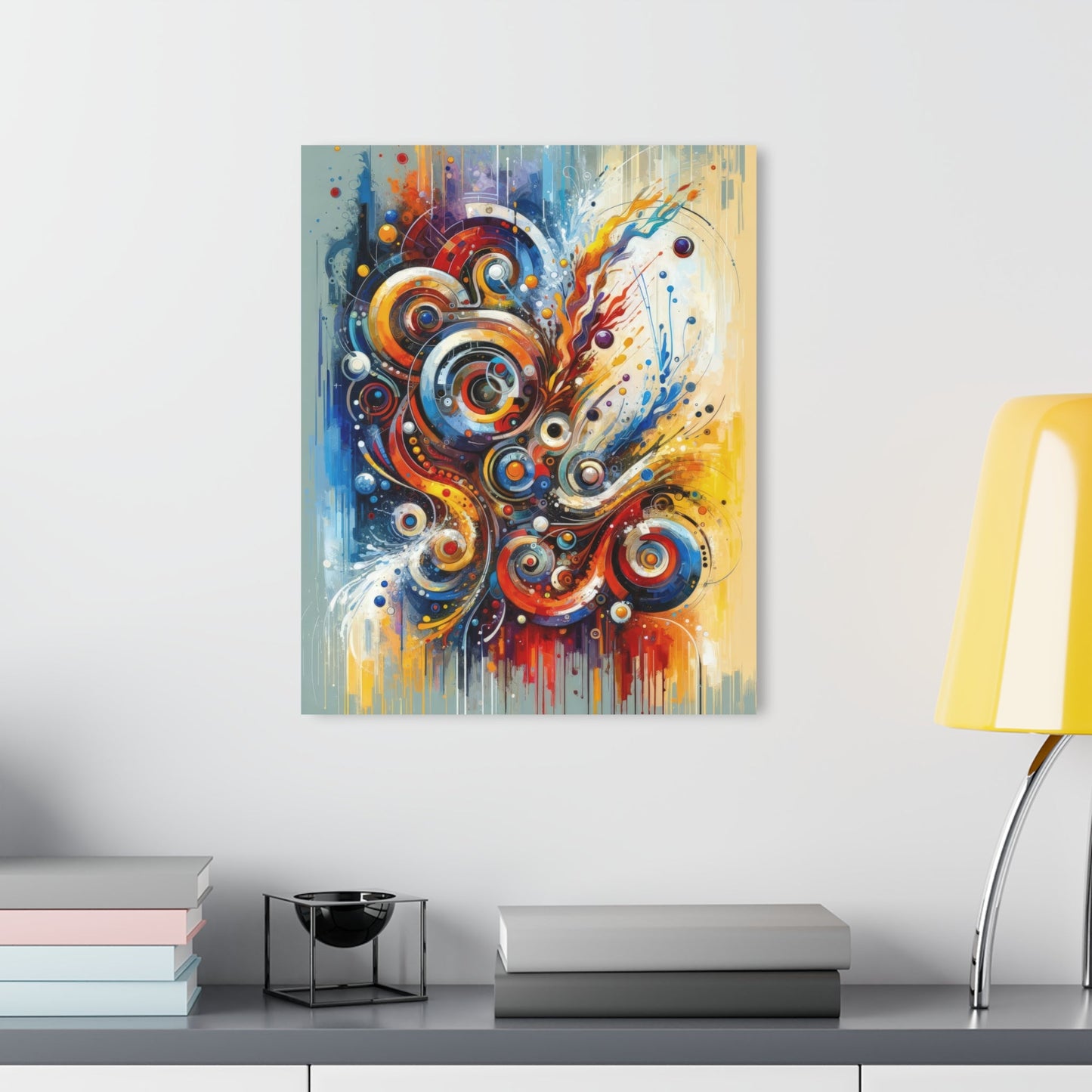 Harmonic Abstract Synergy Acrylic Prints (French Cleat Hanging) - ATUH.ART