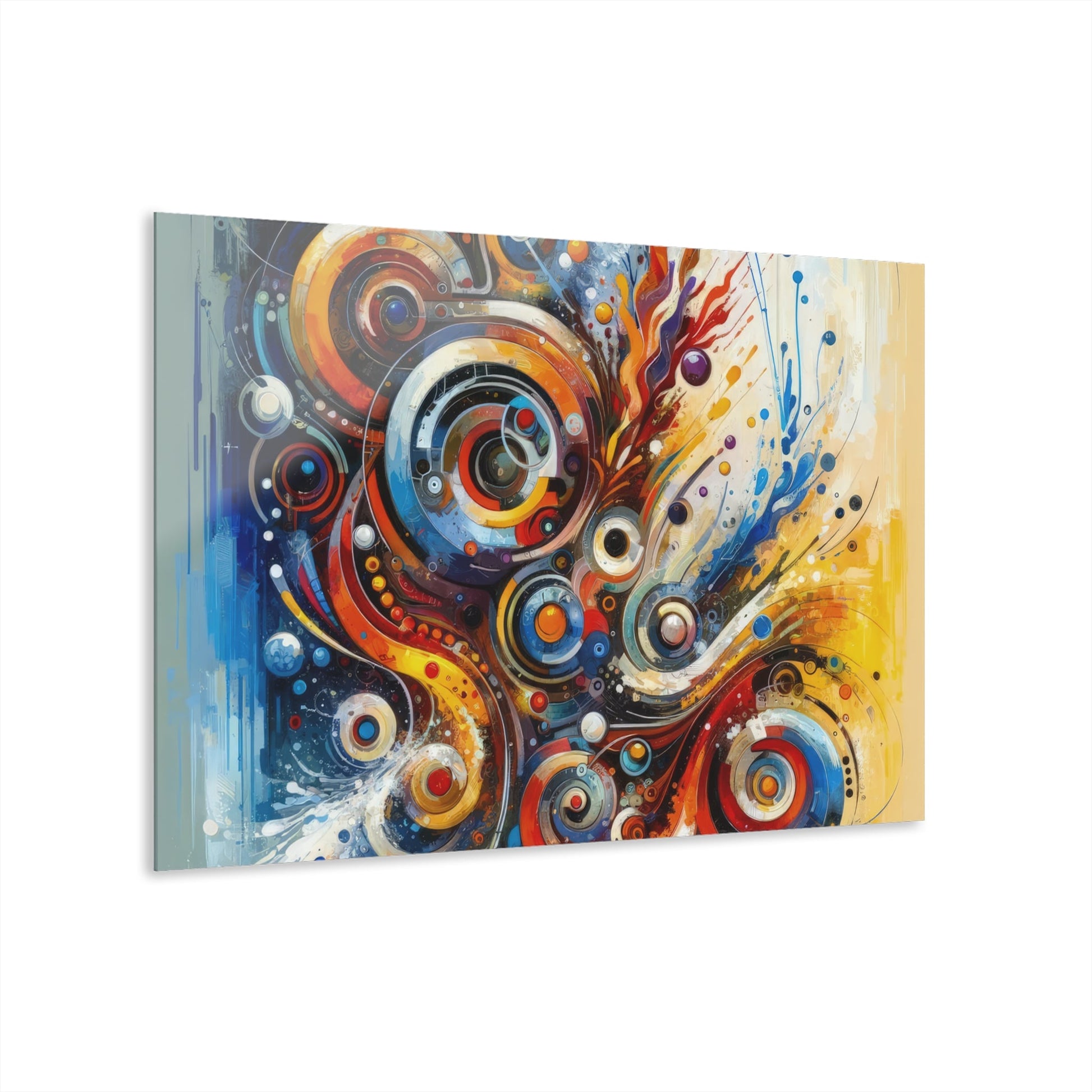 Harmonic Abstract Synergy Acrylic Prints (French Cleat Hanging) - ATUH.ART
