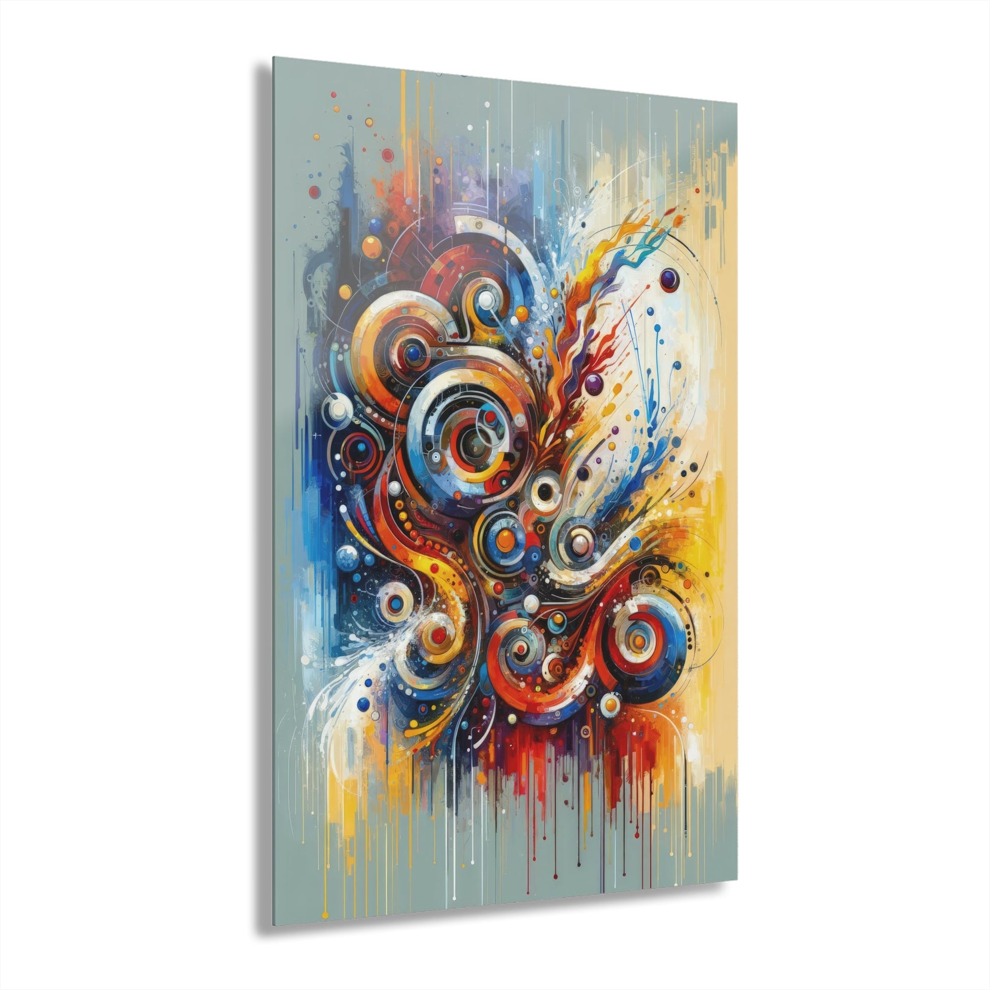Harmonic Abstract Synergy Acrylic Prints (French Cleat Hanging) - ATUH.ART