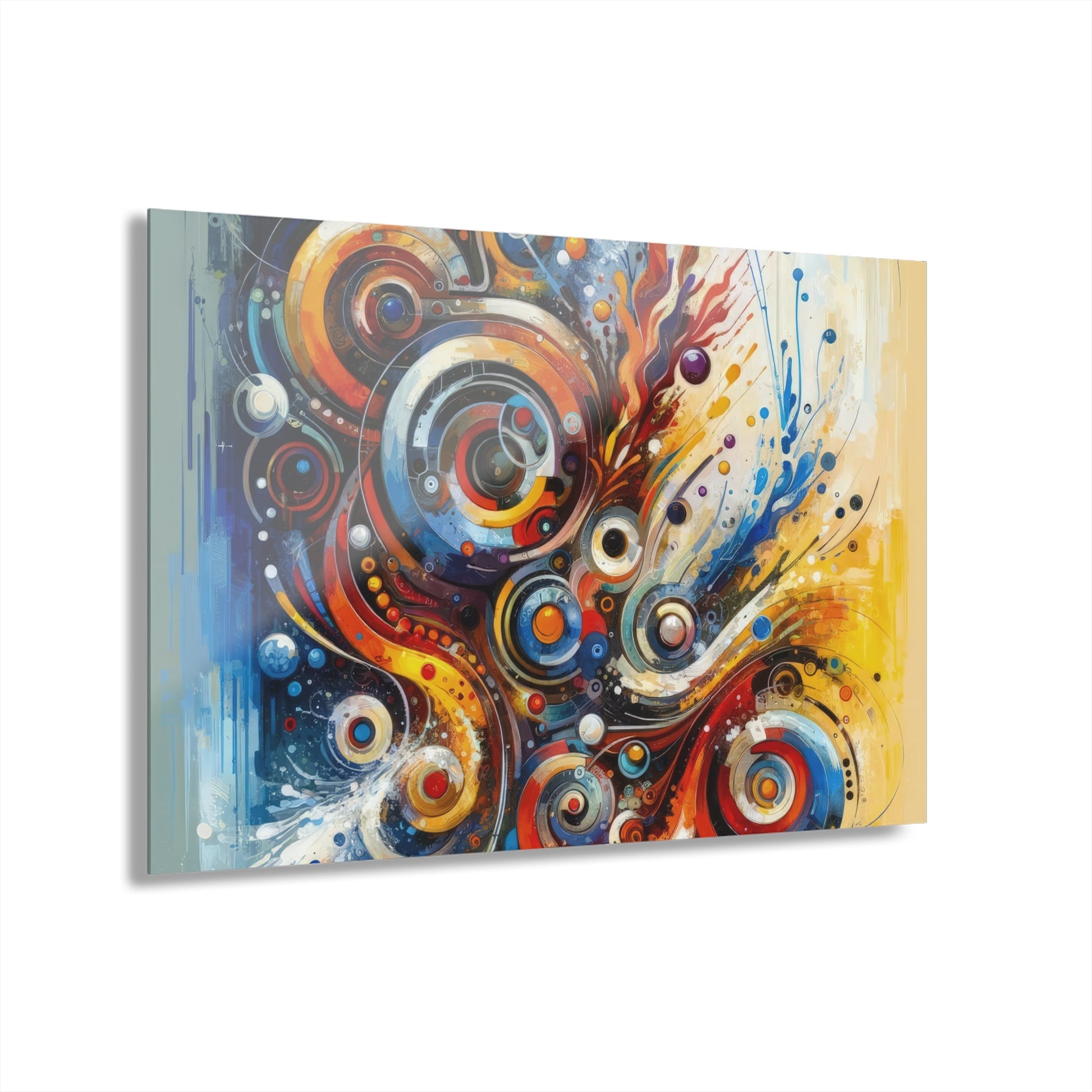 Harmonic Abstract Synergy Acrylic Prints (French Cleat Hanging) - ATUH.ART