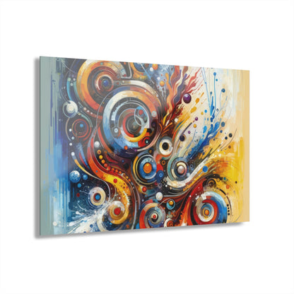 Harmonic Abstract Synergy Acrylic Prints (French Cleat Hanging) - ATUH.ART