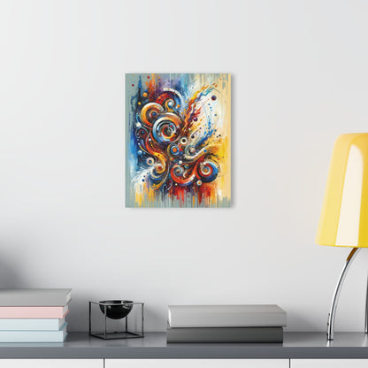 Harmonic Abstract Synergy Acrylic Prints (French Cleat Hanging) - ATUH.ART