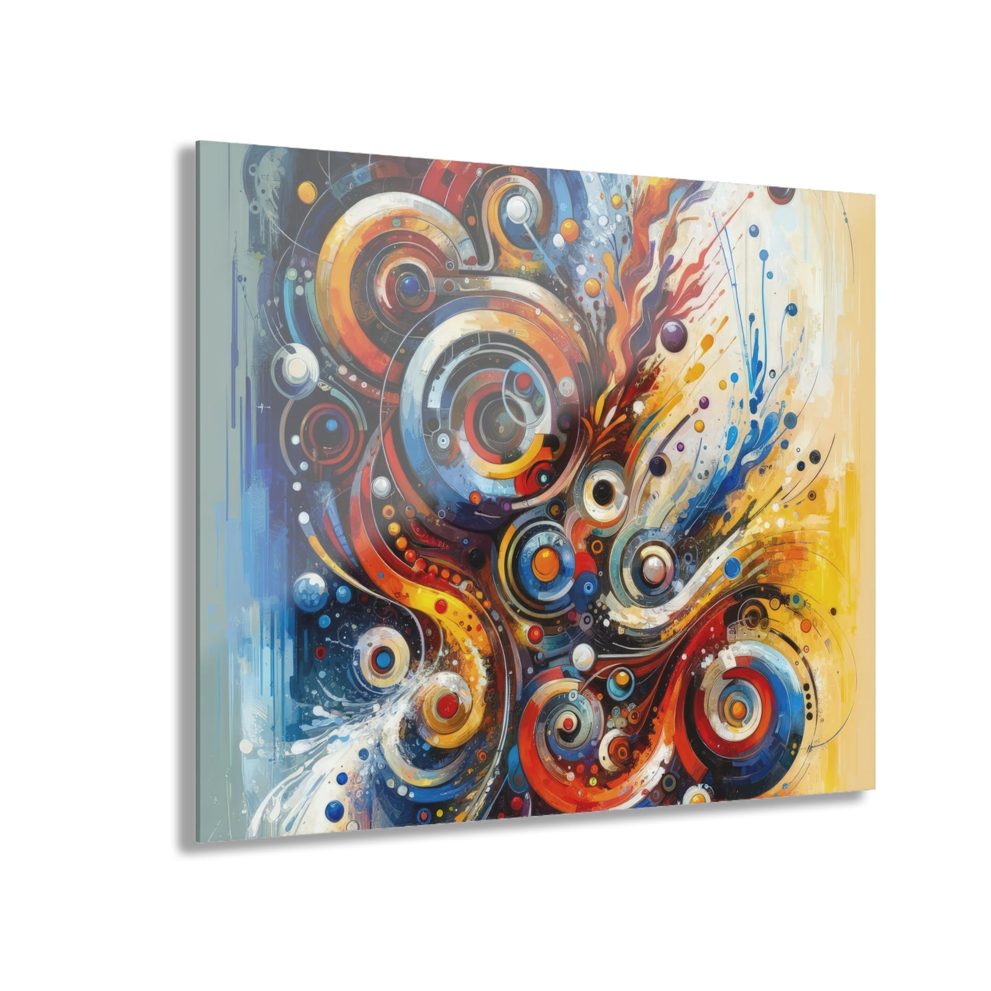 Harmonic Abstract Synergy Acrylic Prints (French Cleat Hanging) - ATUH.ART