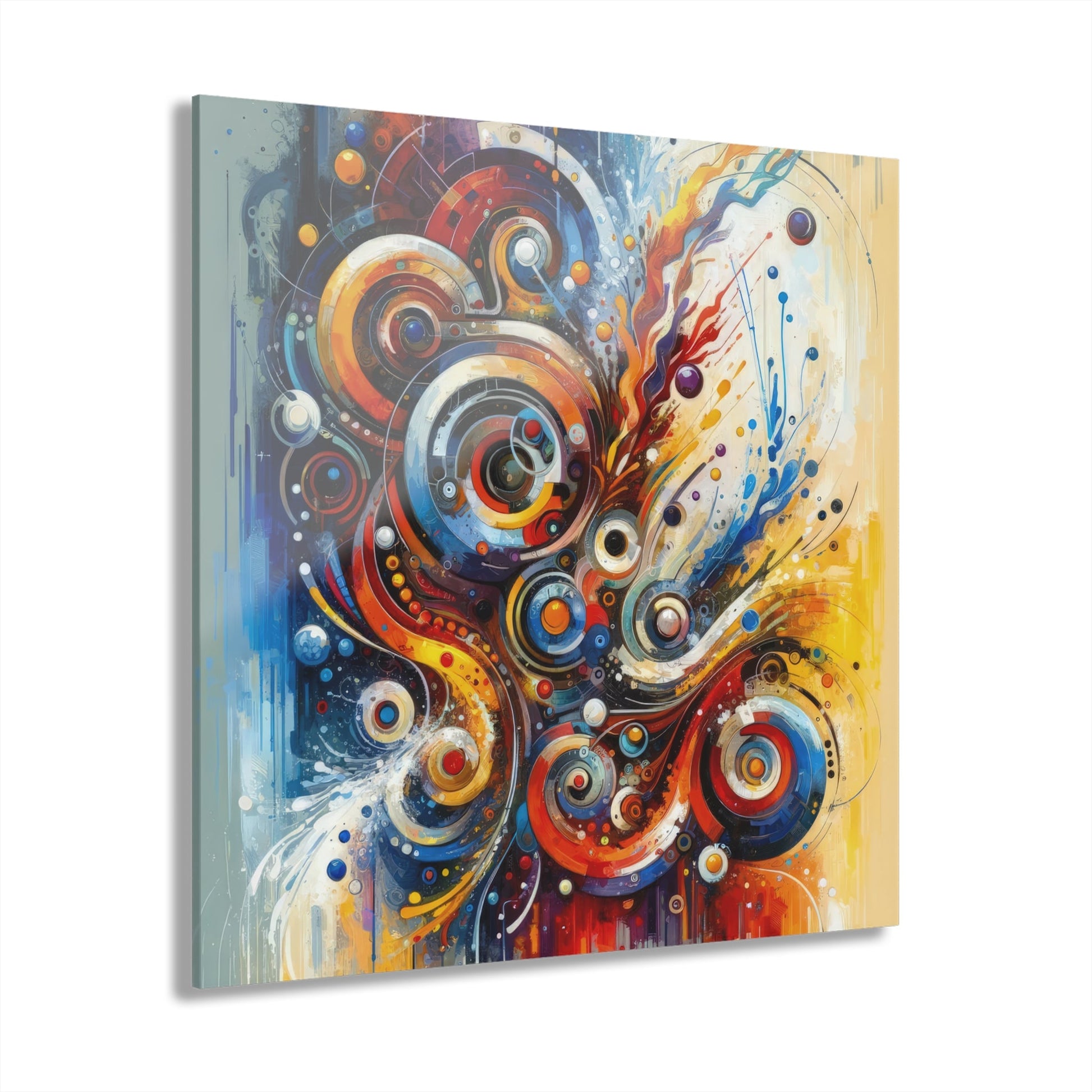 Harmonic Abstract Synergy Acrylic Prints (French Cleat Hanging) - ATUH.ART