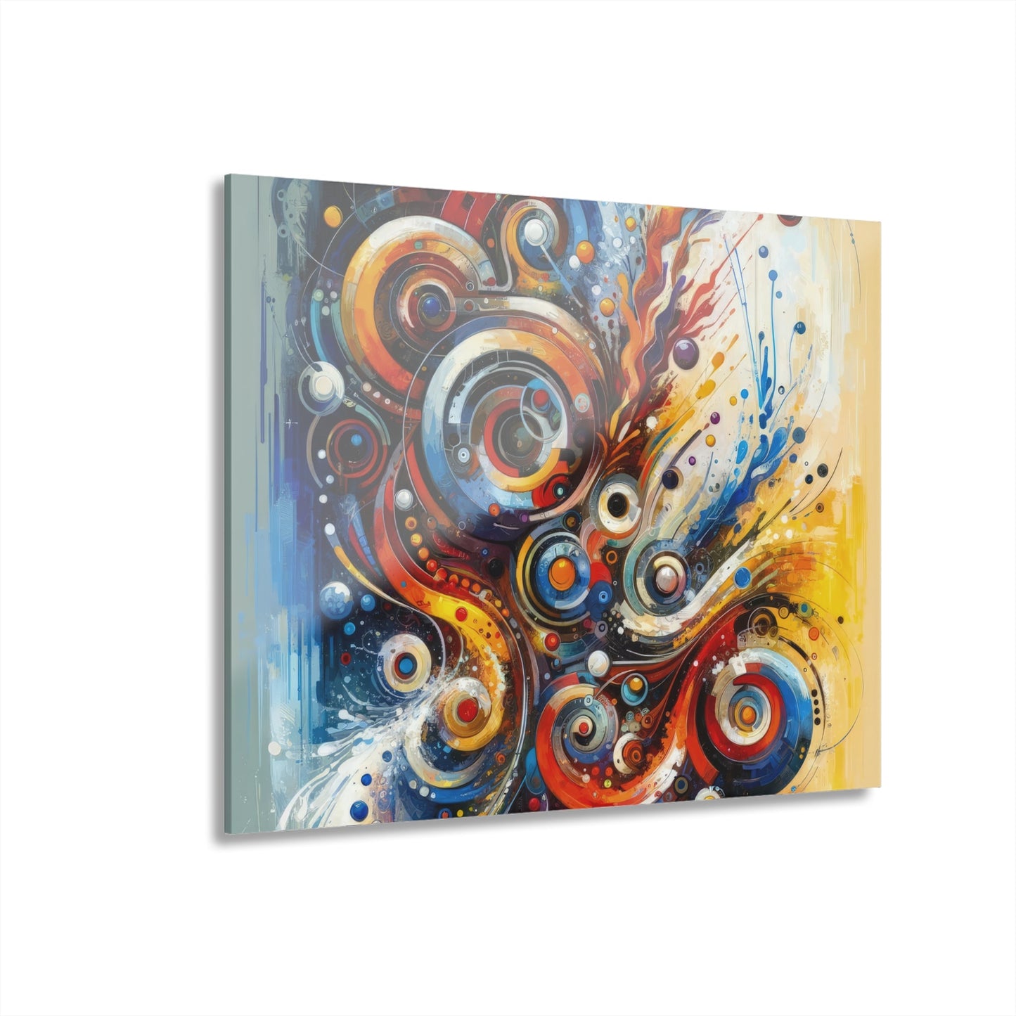 Harmonic Abstract Synergy Acrylic Prints (French Cleat Hanging) - ATUH.ART