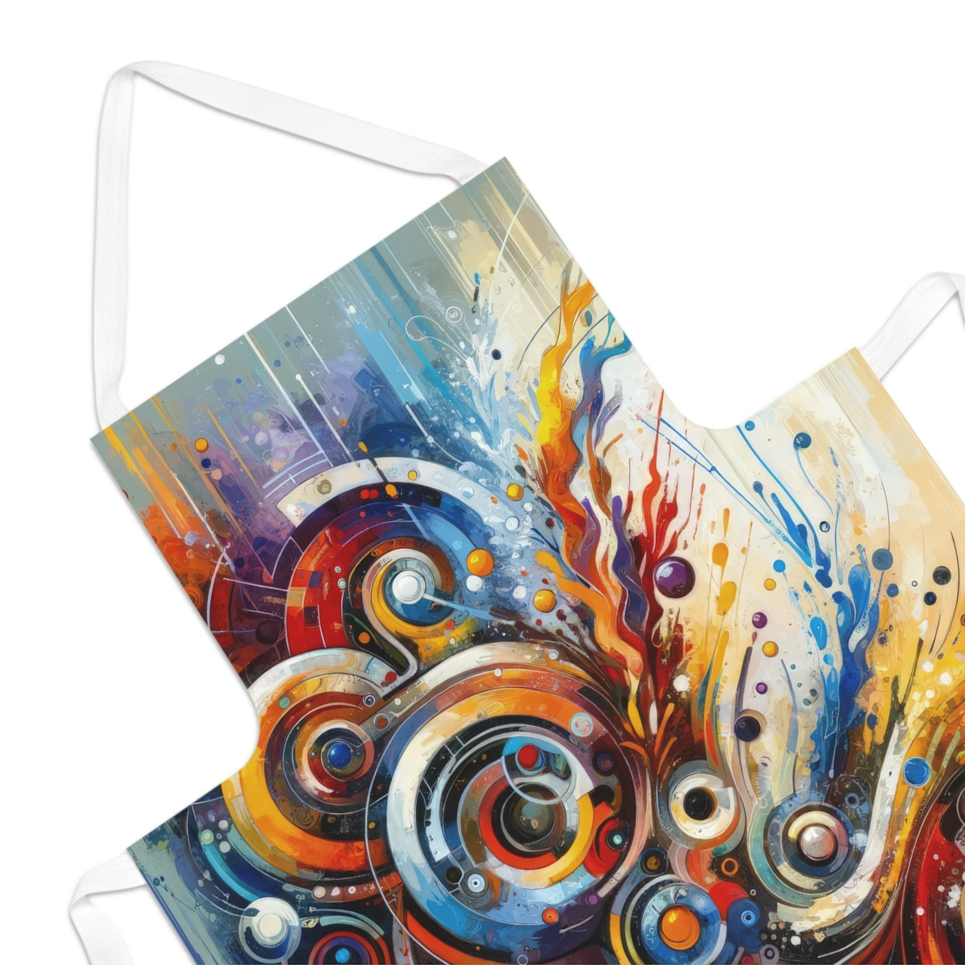 Harmonic Abstract Synergy Adult Apron (AOP) - ATUH.ART