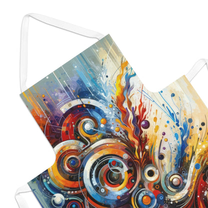 Harmonic Abstract Synergy Adult Apron (AOP) - ATUH.ART