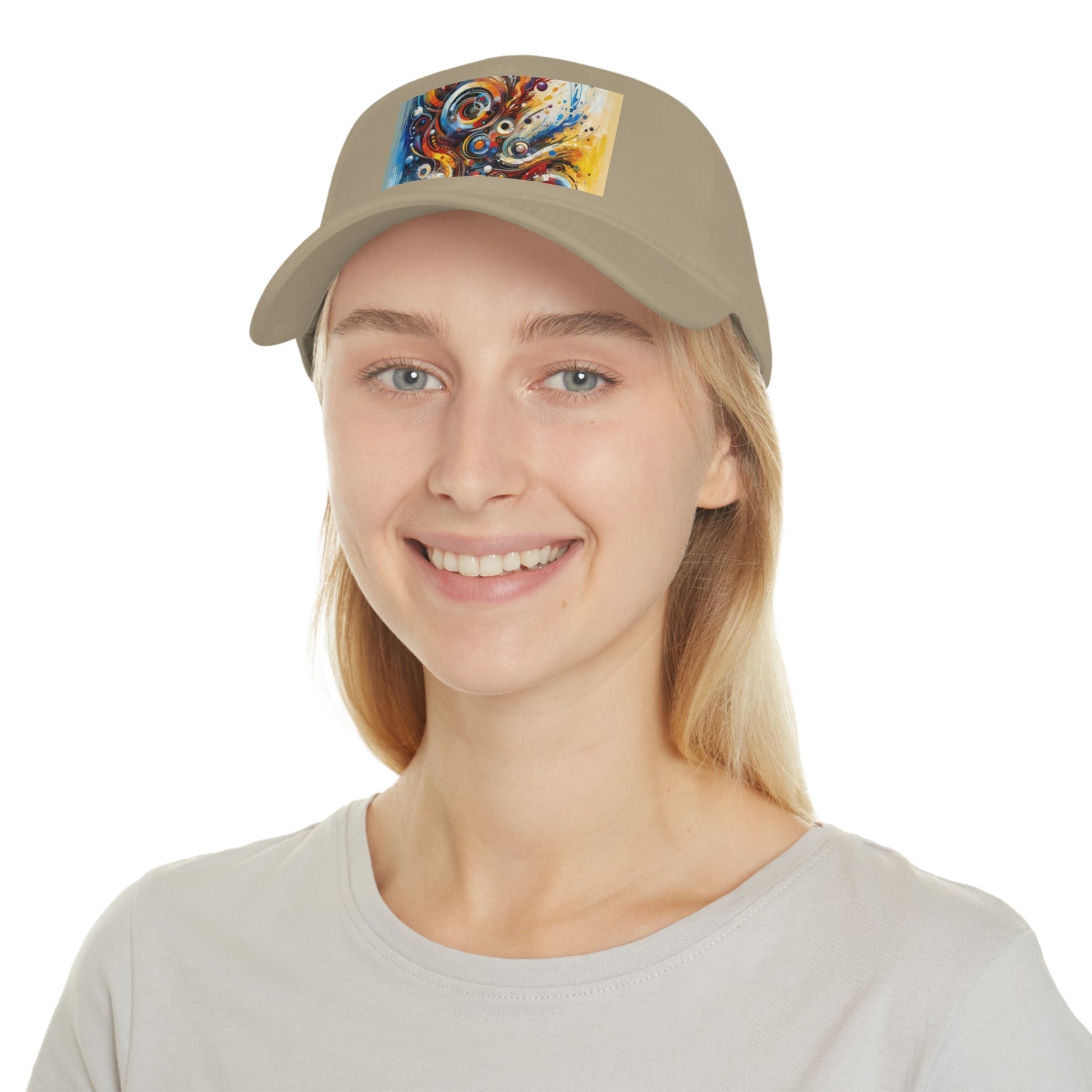 Harmonic Abstract Synergy Low Profile Baseball Cap - ATUH.ART