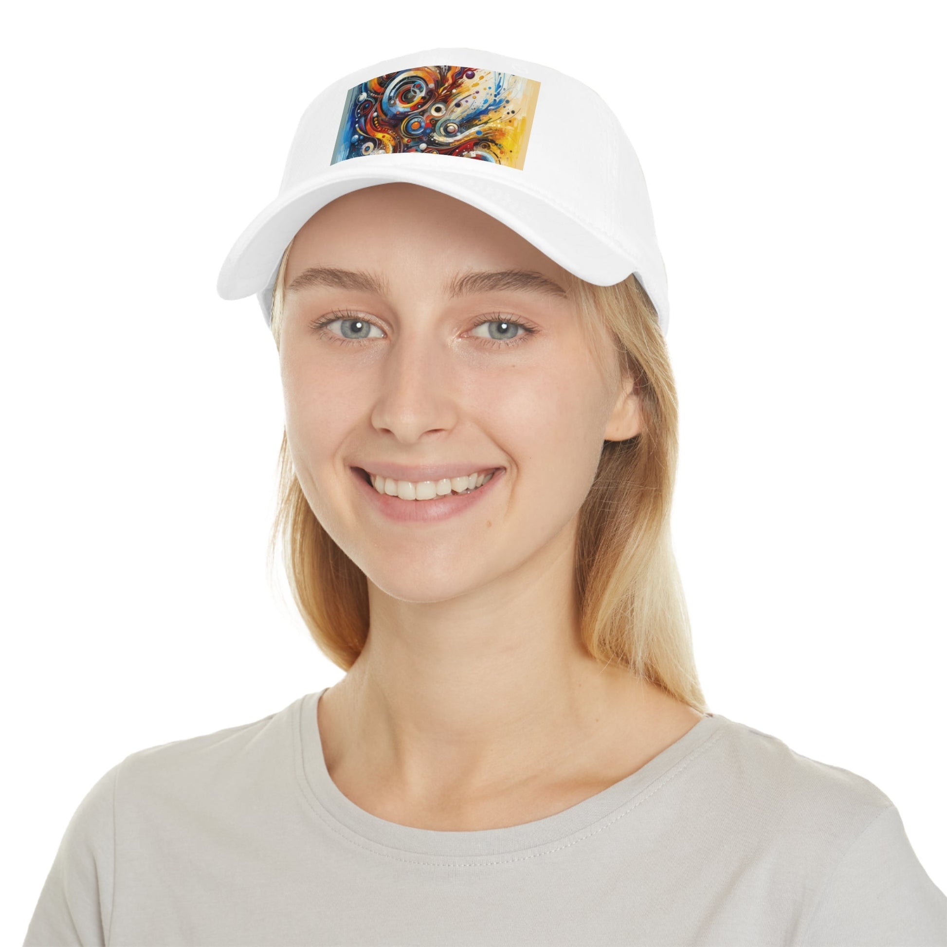 Harmonic Abstract Synergy Low Profile Baseball Cap - ATUH.ART