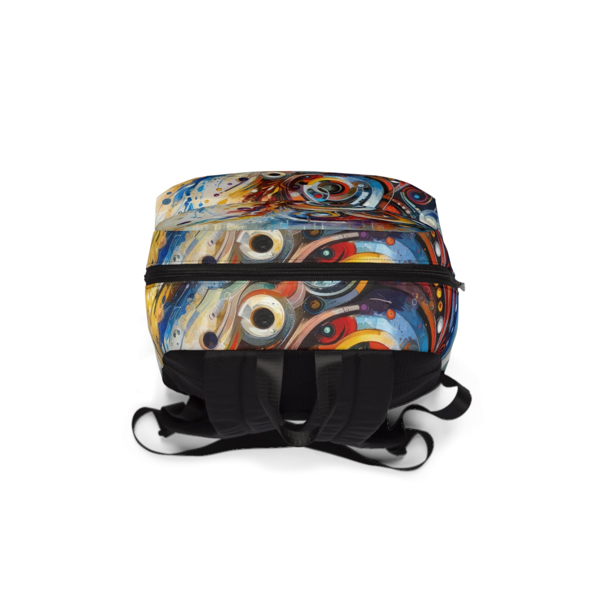 Harmonic Abstract Synergy Unisex Classic Backpack - ATUH.ART