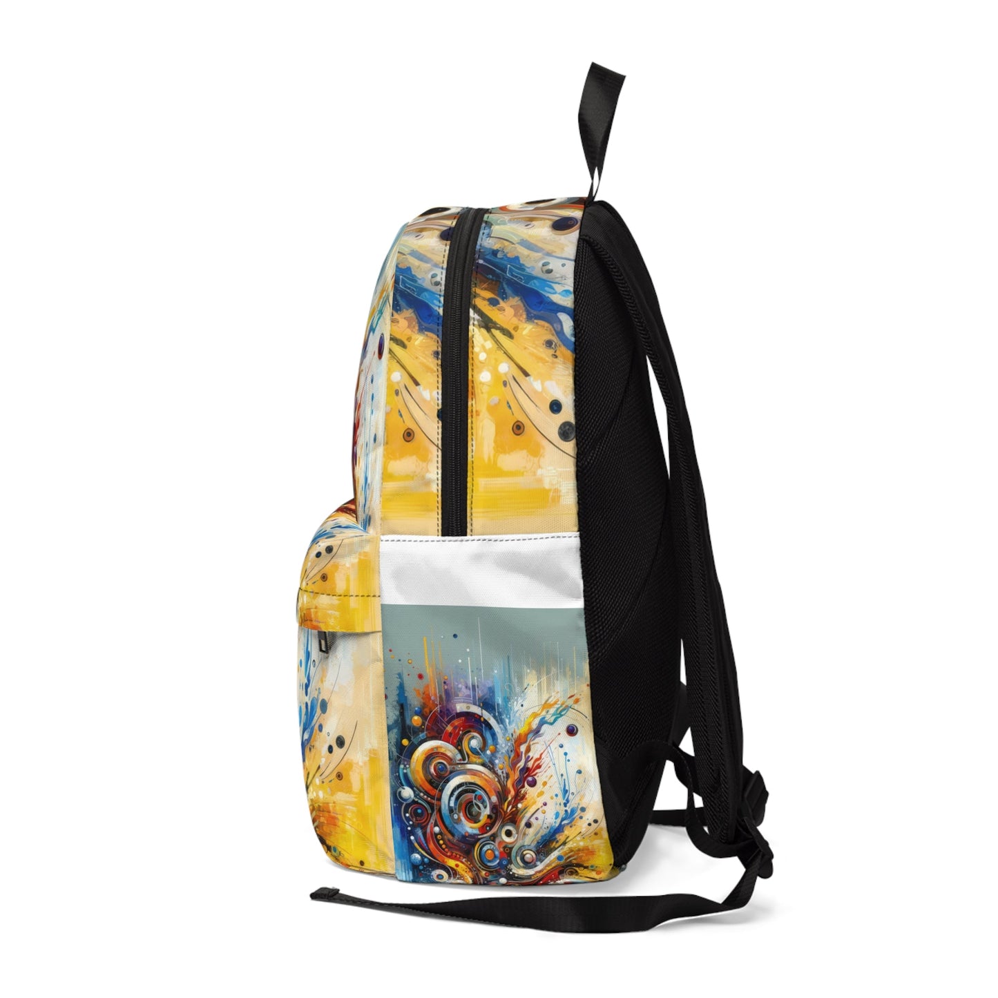 Harmonic Abstract Synergy Unisex Classic Backpack - ATUH.ART