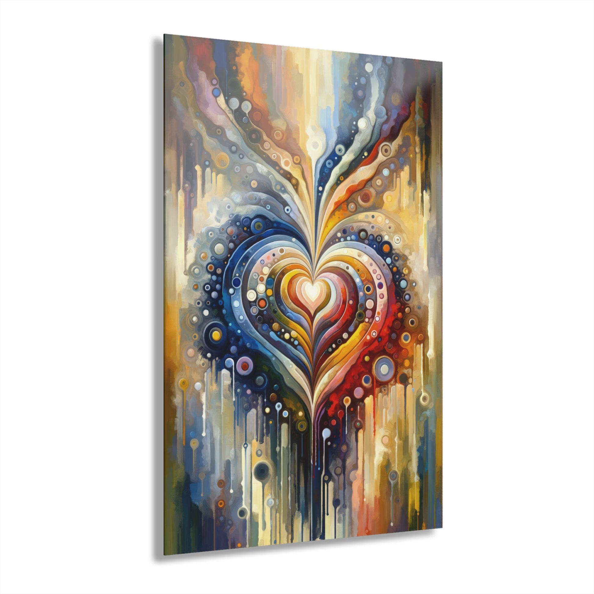 Harmonic Heart Essence Acrylic Prints (French Cleat Hanging) - ATUH.ART