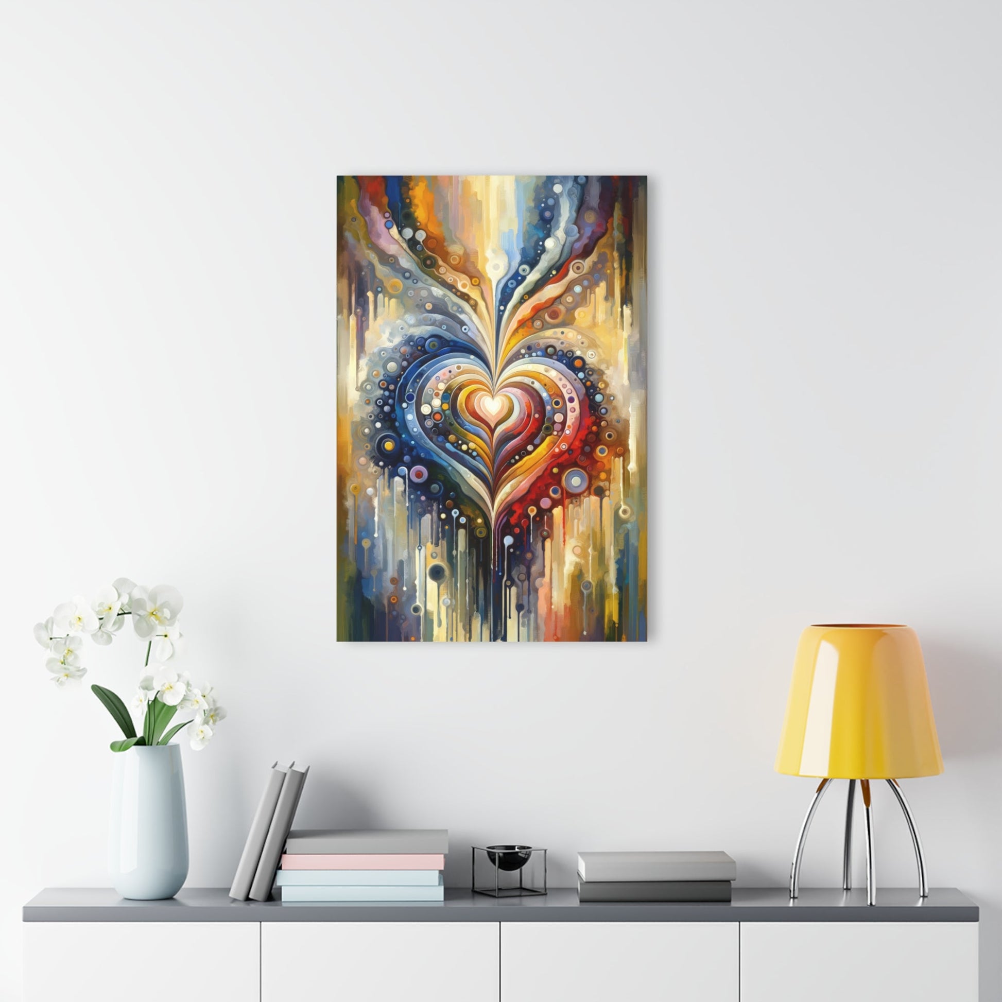 Harmonic Heart Essence Acrylic Prints (French Cleat Hanging) - ATUH.ART