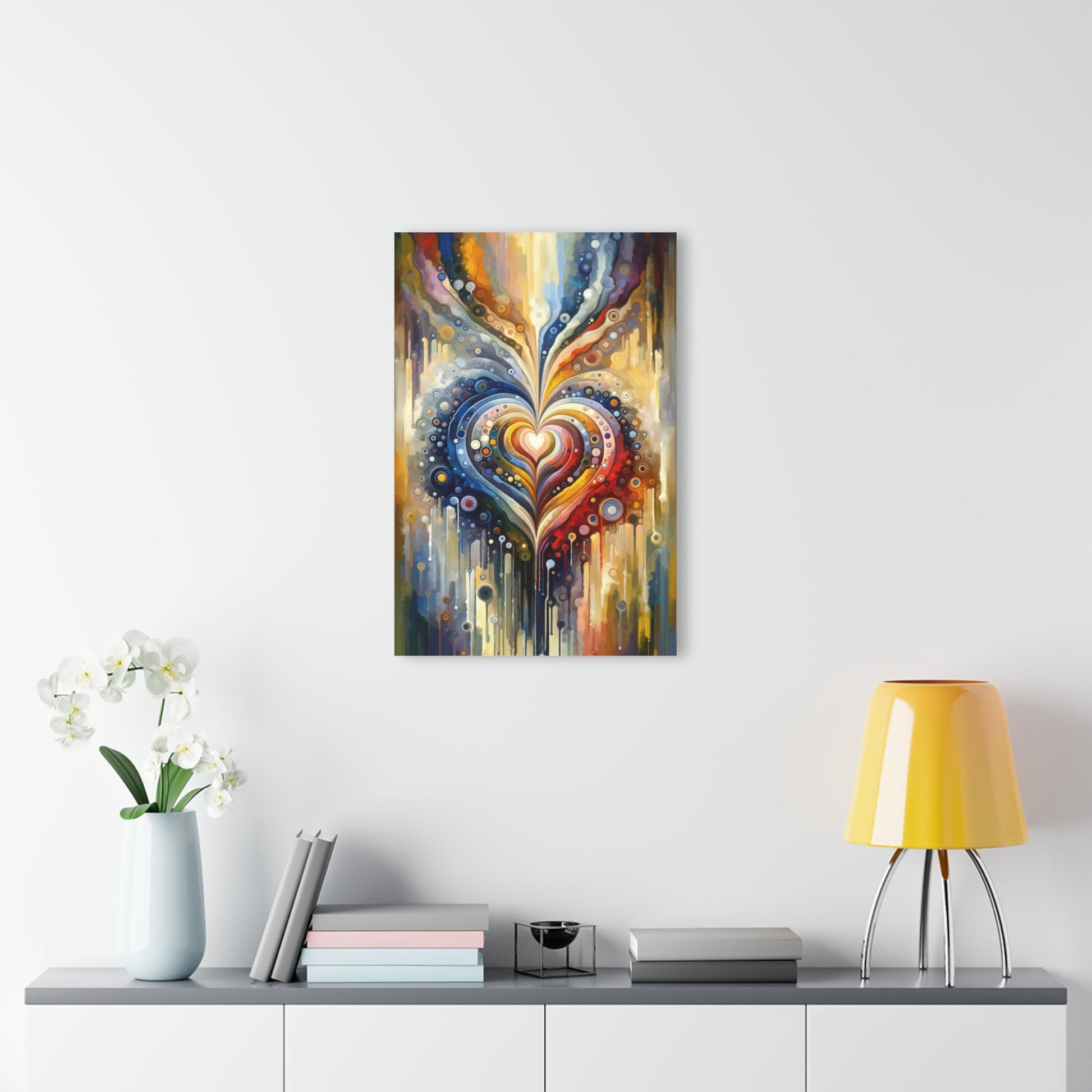 Harmonic Heart Essence Acrylic Prints (French Cleat Hanging) - ATUH.ART