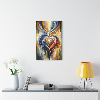 Harmonic Heart Essence Acrylic Prints (French Cleat Hanging) - ATUH.ART