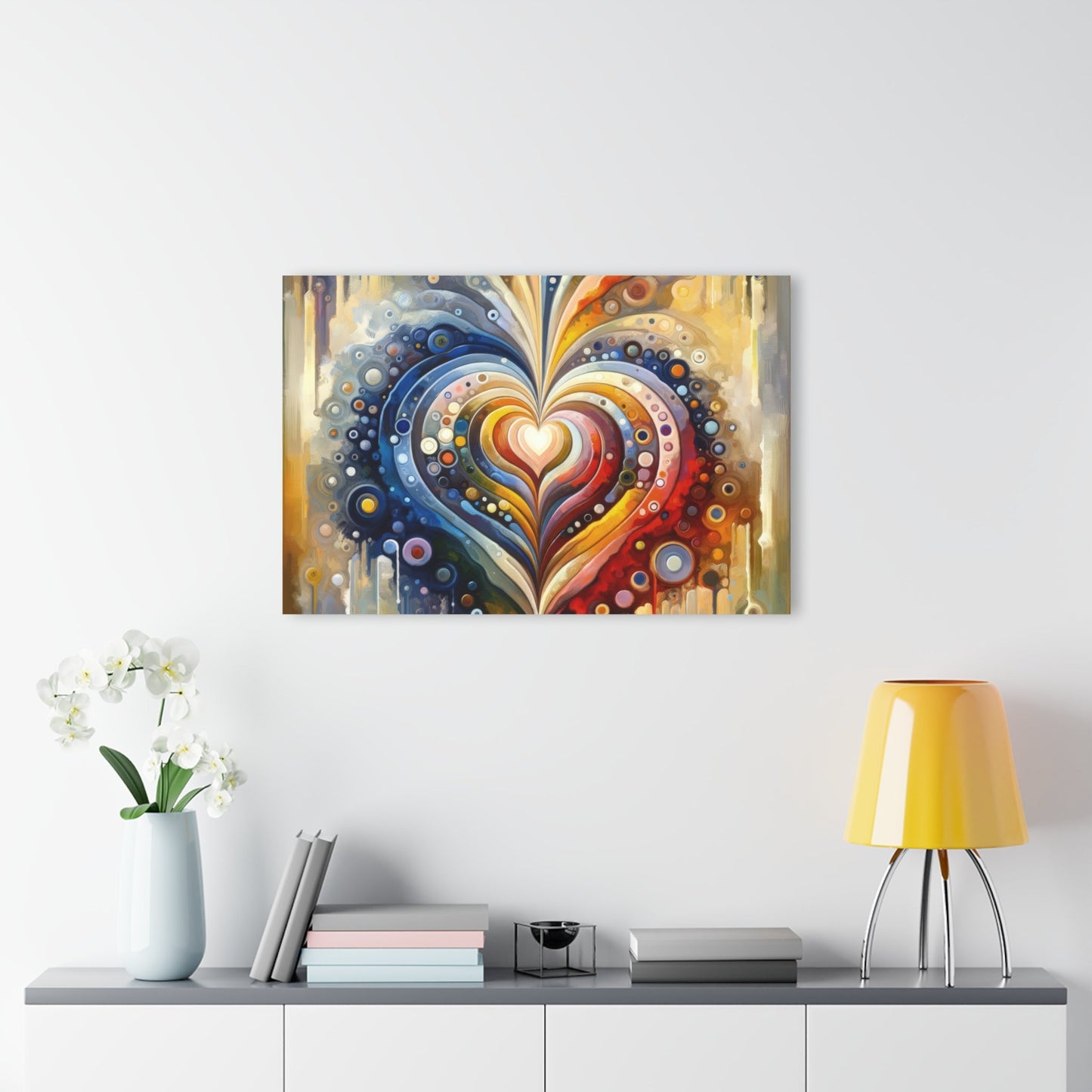 Harmonic Heart Essence Acrylic Prints (French Cleat Hanging) - ATUH.ART