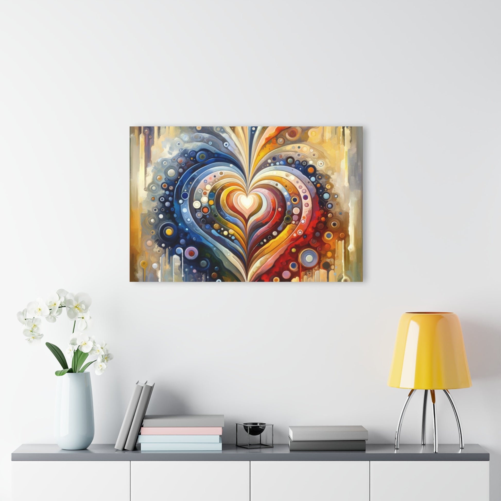 Harmonic Heart Essence Acrylic Prints (French Cleat Hanging) - ATUH.ART