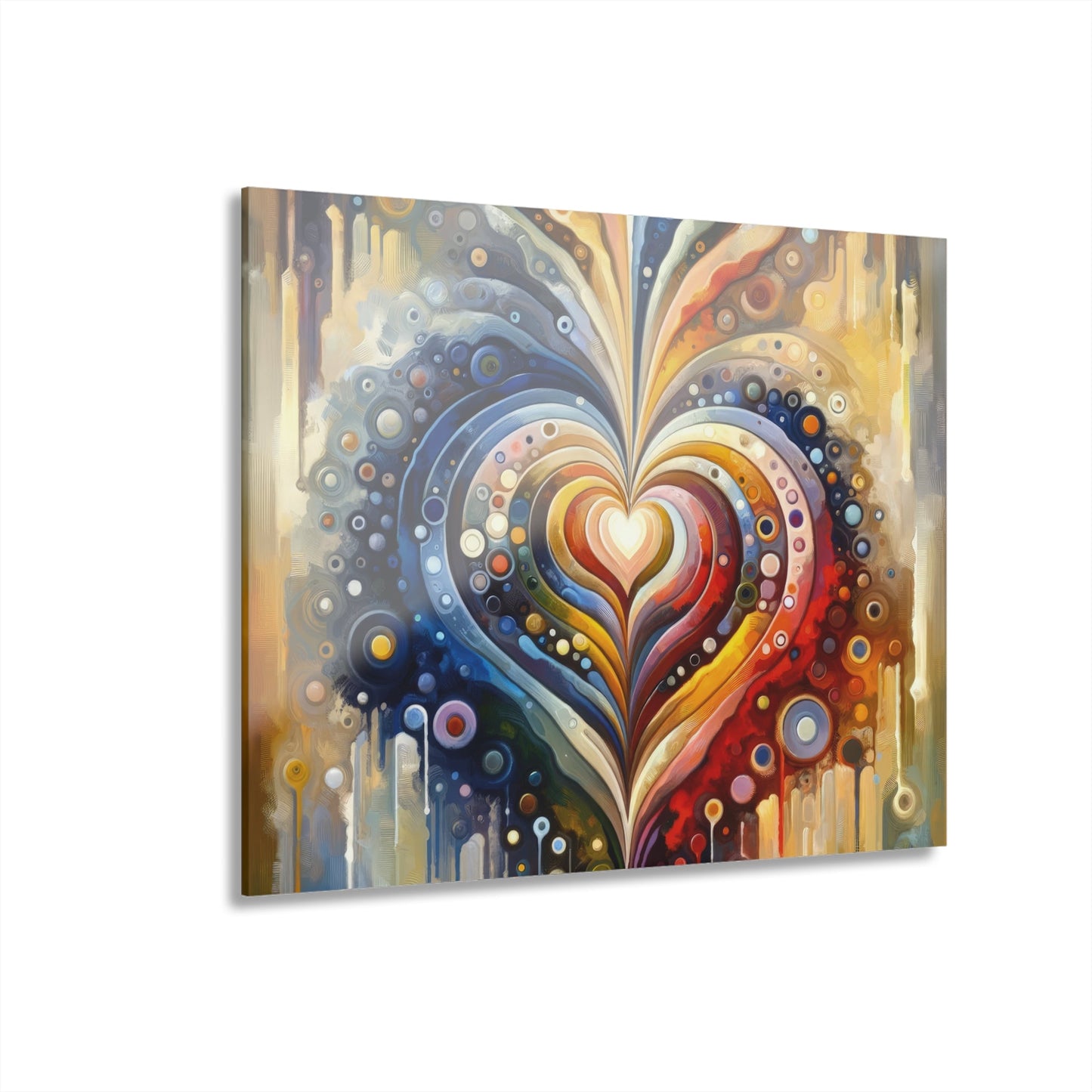 Harmonic Heart Essence Acrylic Prints (French Cleat Hanging) - ATUH.ART
