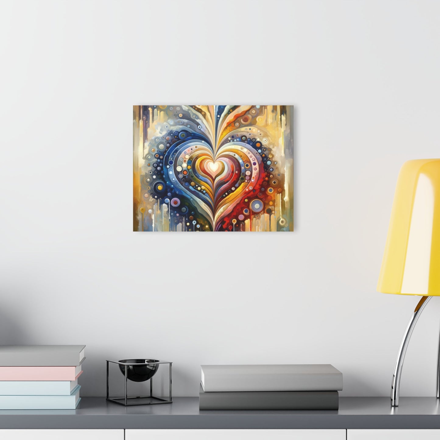 Harmonic Heart Essence Acrylic Prints (French Cleat Hanging) - ATUH.ART