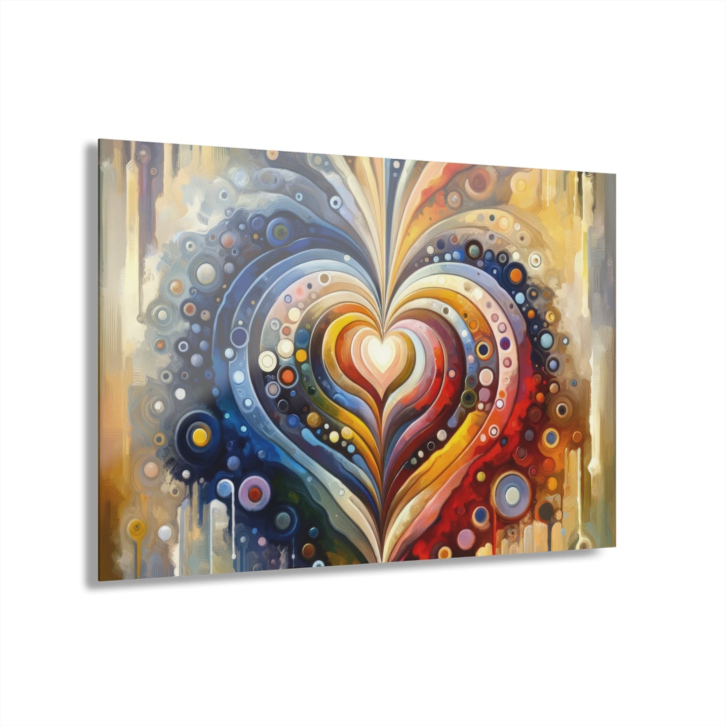 Harmonic Heart Essence Acrylic Prints (French Cleat Hanging) - ATUH.ART